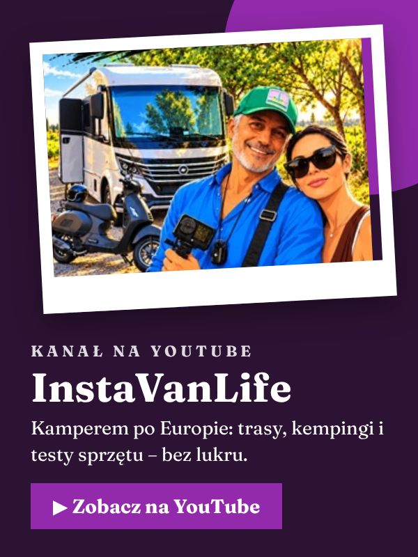 InstaVanLife – kanał o podróżach kamperem na YouTube
